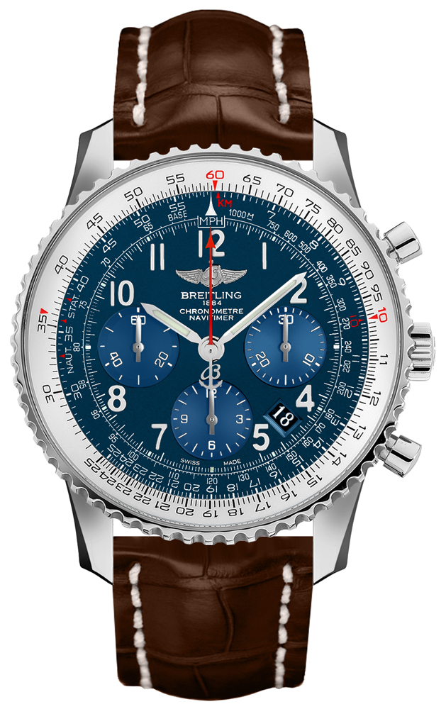 Breitling Navitimer Self winding Automatic Blue Mens Watch AB0121C4-C920-739P 