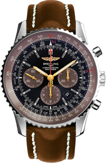 Breitling Navitimer Self winding Automatic Chronometer Black Mens Watch AB0127E3-BE81-443X 