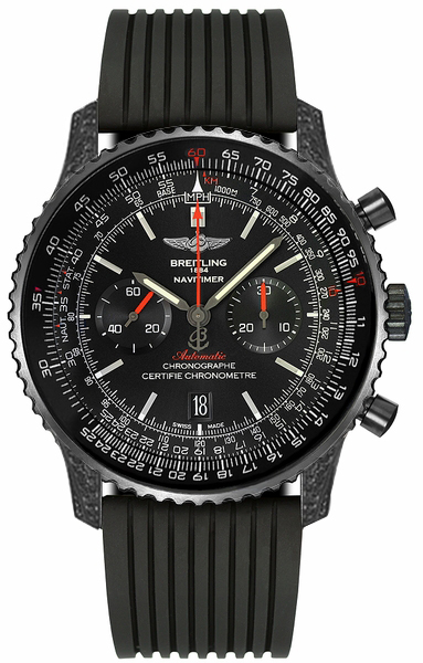 Breitling Navitimer Self winding Automatic Black Mens Watch MB0128AN-BE51-252S 