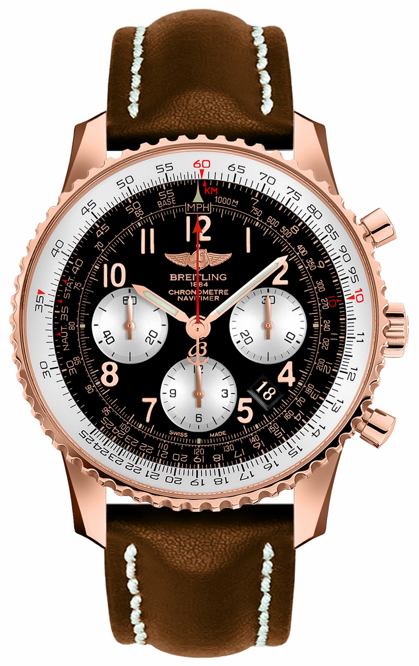 Breitling Navitimer Black Mens Watch RB012012-BB07-437X 