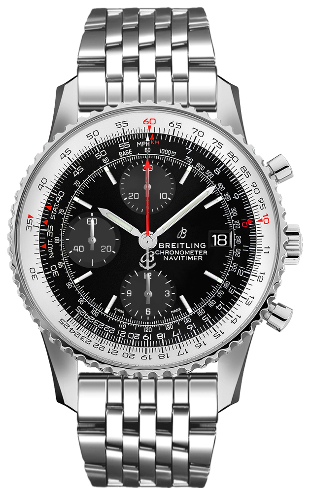 Breitling Navitimer Self winding Automatic Black Mens Watch A13324121B1A1 