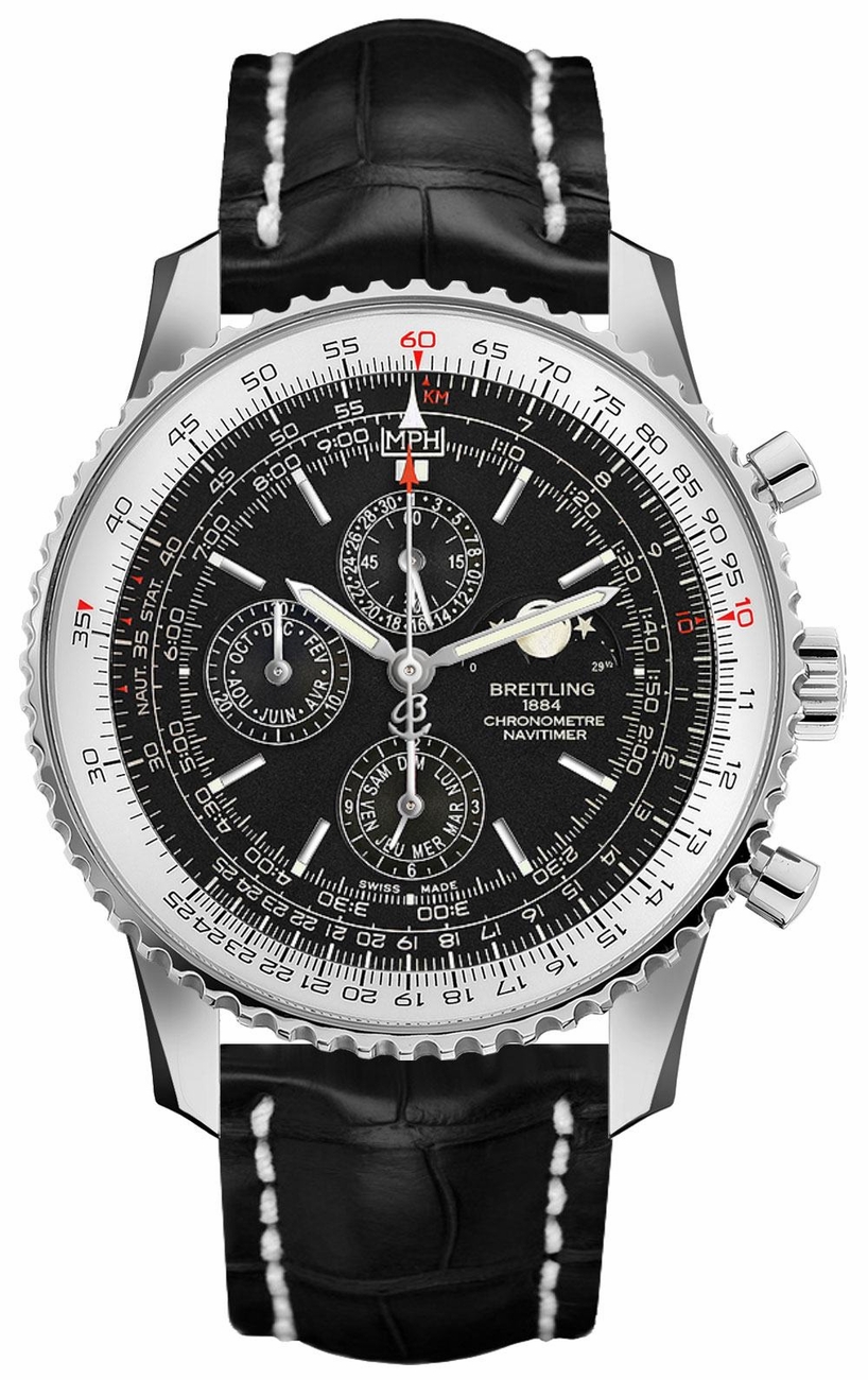 Breitling Navitimer Black Mens Watch A1938021-BD20-761P 