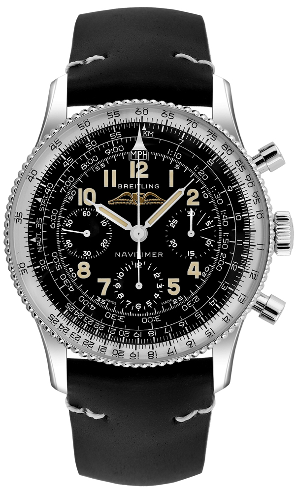 Breitling Navitimer Self winding Automatic Black Mens Watch AB0910371B1X1 