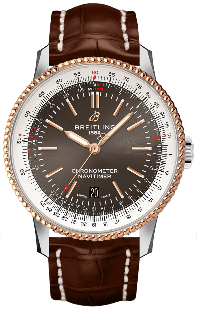 Breitling Navitimer Self winding Automatic Grey Mens Watch U17326211M1P2 