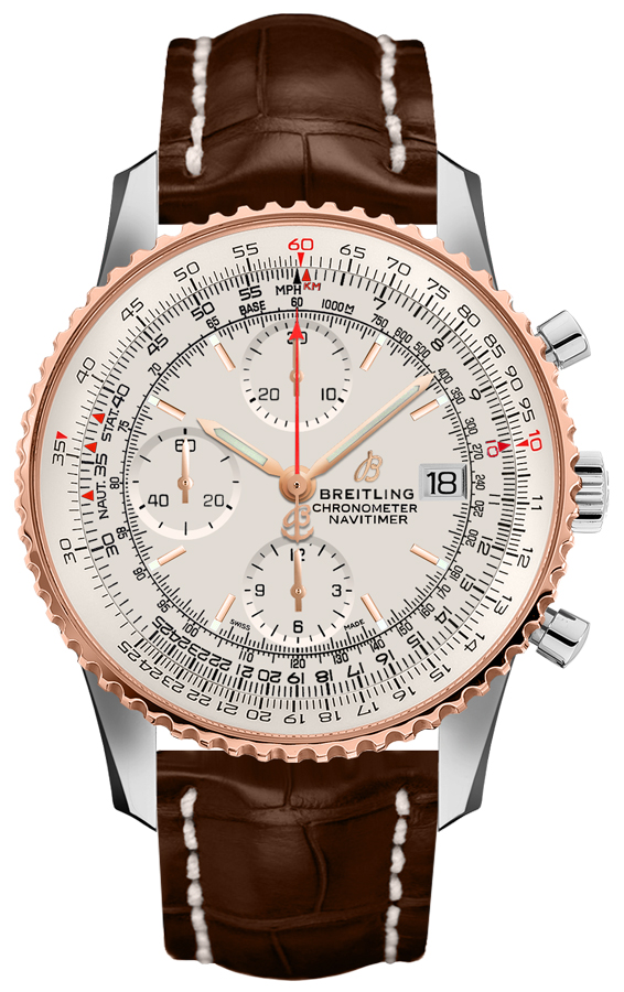 Breitling Navitimer Self winding Automatic Silver Mens Watch U13324211G1P1 