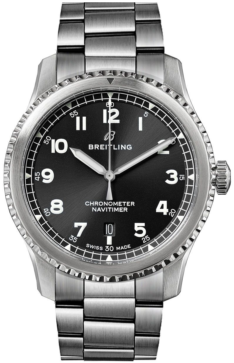 Breitling Navitimer Self winding Automatic Black Mens Watch A17314101B1A1 