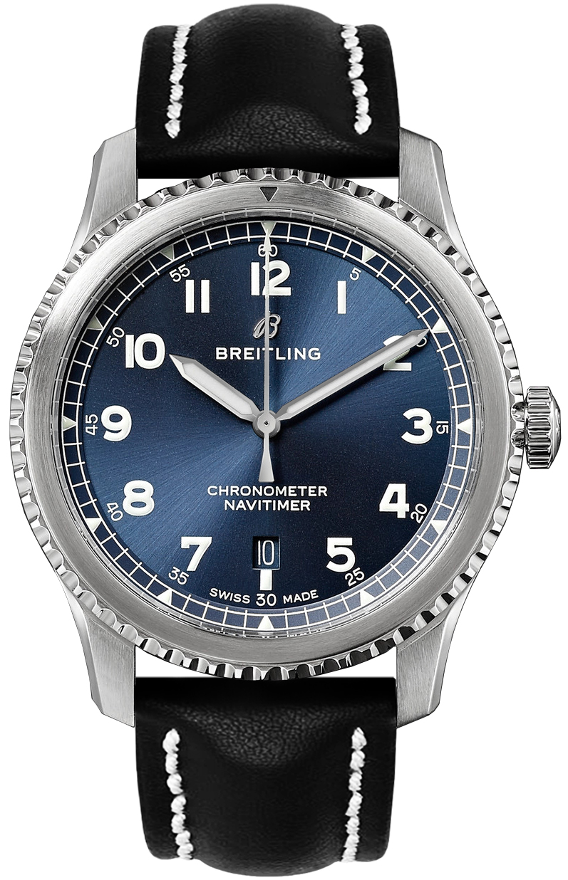 Breitling Navitimer Self winding Automatic Blue Mens Watch A17314101C1X2 
