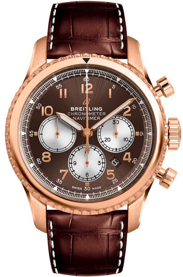Breitling Navitimer Self winding Automatic Chronometer Bronze Watch RB0117131Q1P1 