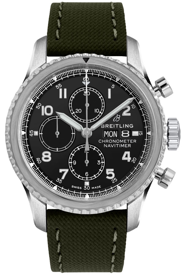 Breitling Navitimer Self winding Automatic Black Mens Watch A1331410-BG69-511X 
