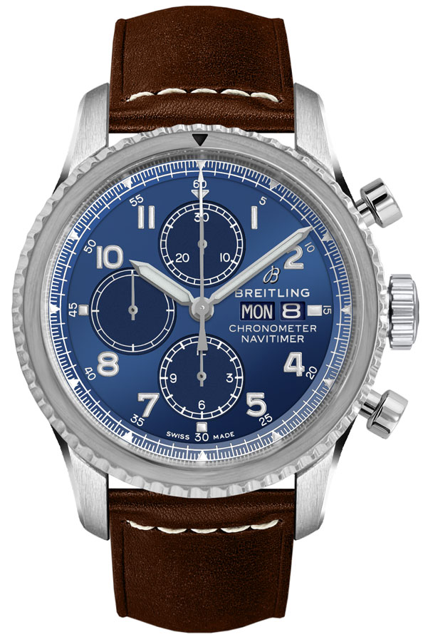 Breitling Navitimer Self winding Automatic Blue Mens Watch A13314101C1X2 