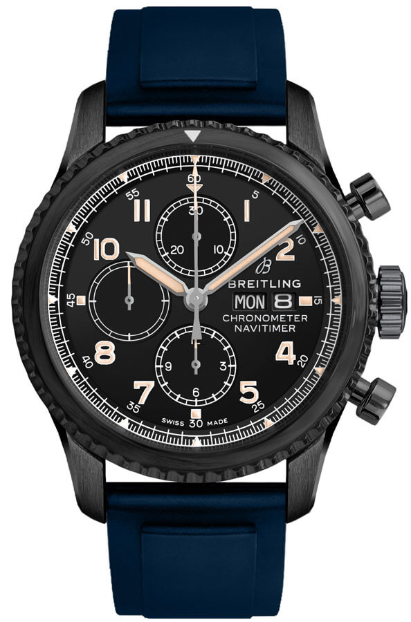 Breitling Navitimer Self winding Automatic Black Mens Watch M1331410-BG67-139S 