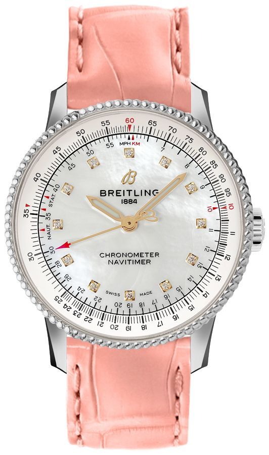 Breitling Navitimer Automatic 35 Steel Women's Watch A17395211A1P3 