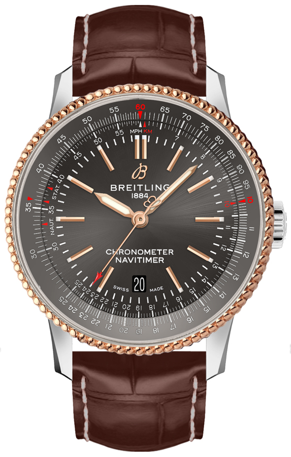 Breitling Navitimer Self winding Automatic Grey Mens Watch U17326121M1P1 