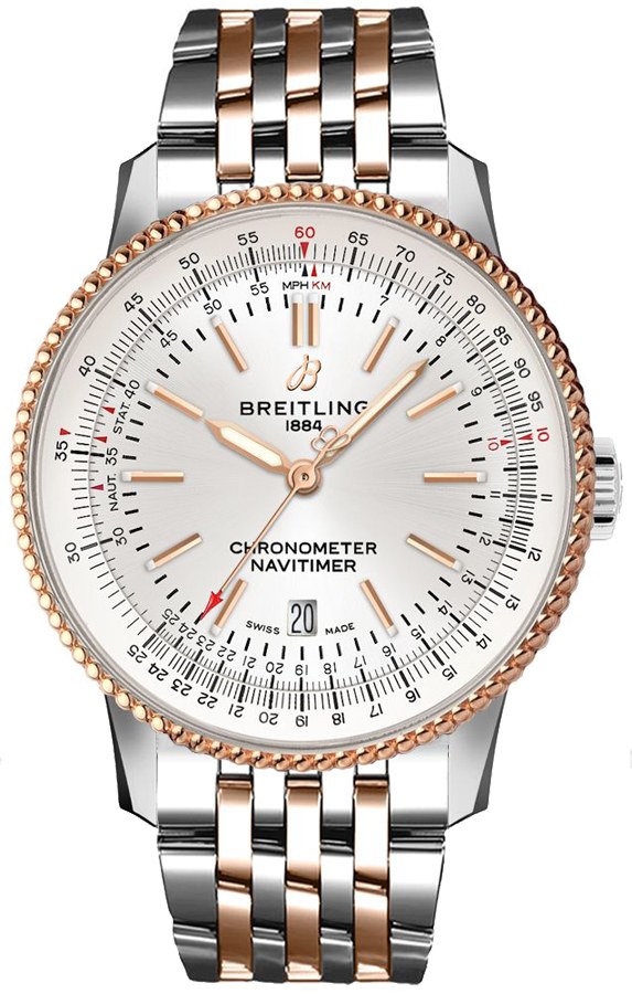 Breitling Navitimer Self winding Automatic Silver Mens Watch U17326211G1U1 