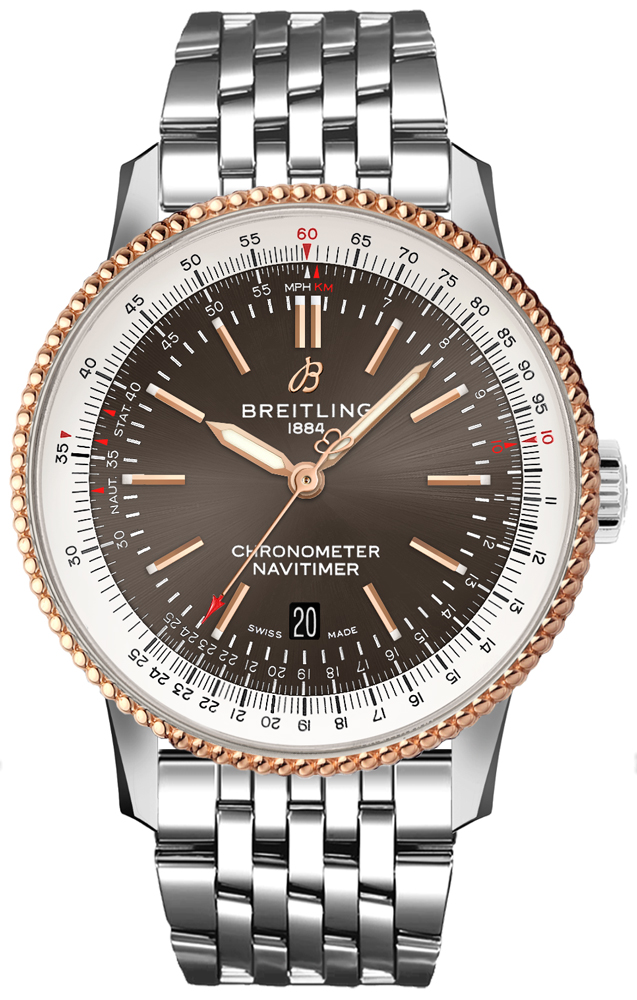 Breitling Navitimer Self winding Automatic Grey Mens Watch U17326211M1A1 