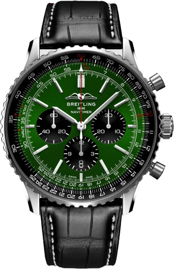 Breitling Navitimer B01 Chronograph 46 Men's Watch AB0137241L1P1 