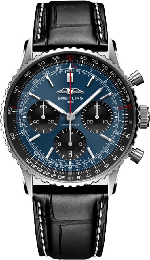 Breitling Navitimer Self Winding Automatic Green Mens Watch AB0139241C1P1 
