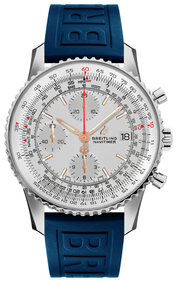 Breitling Navitimer Self winding Automatic Silver Mens Watch A1332412-G834-158S 