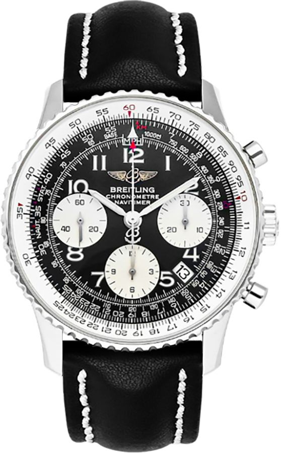 Breitling Navitimer Self Winding Automatic Black Mens Watch A2332212-B637-435X 
