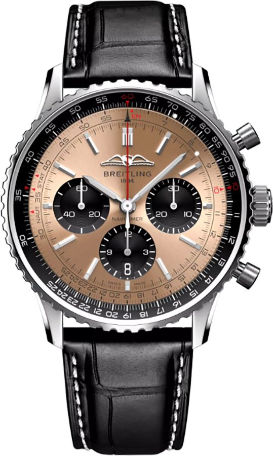 Breitling Navitimer Self Winding Automatic Copper Mens Watch AB0138241K1P1 