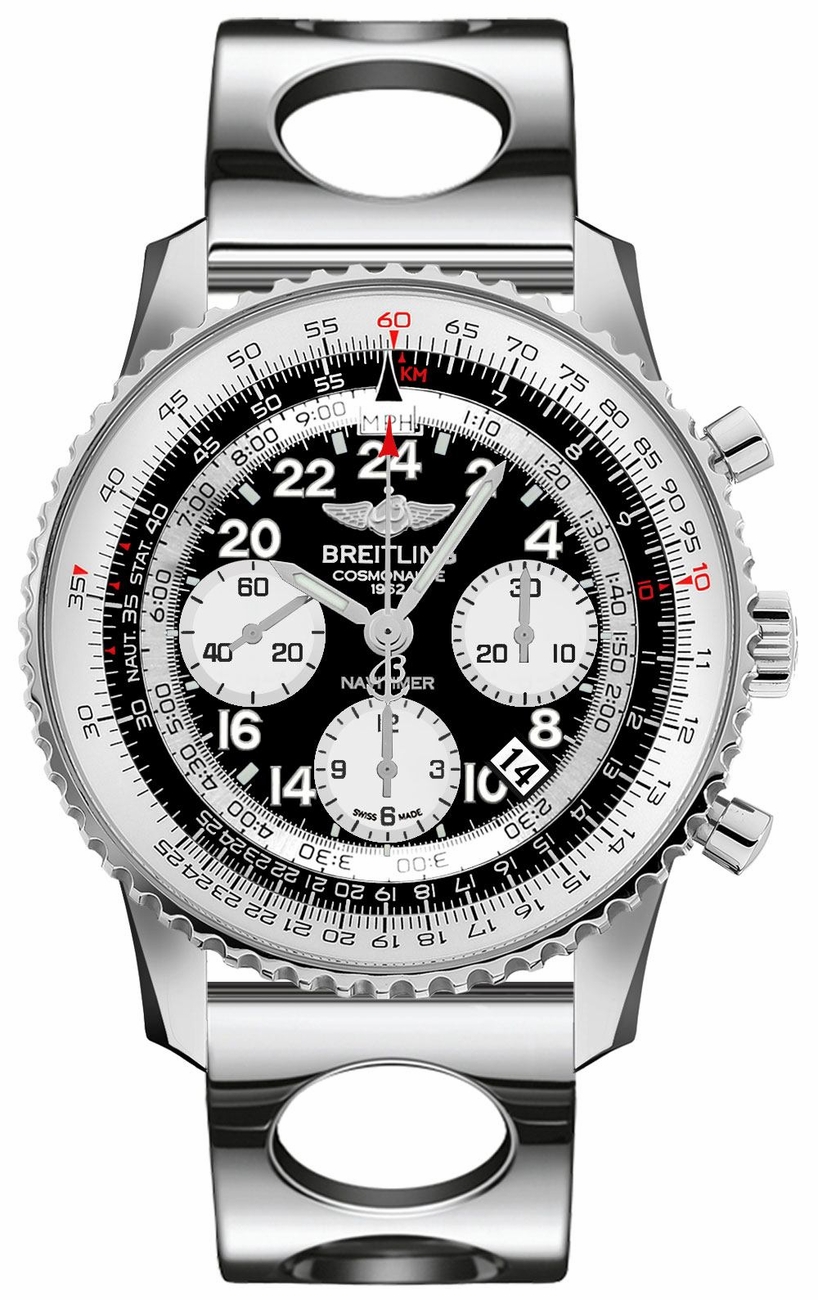 Breitling Navitimer Black Mens Watch A22322M6-B992-222A 