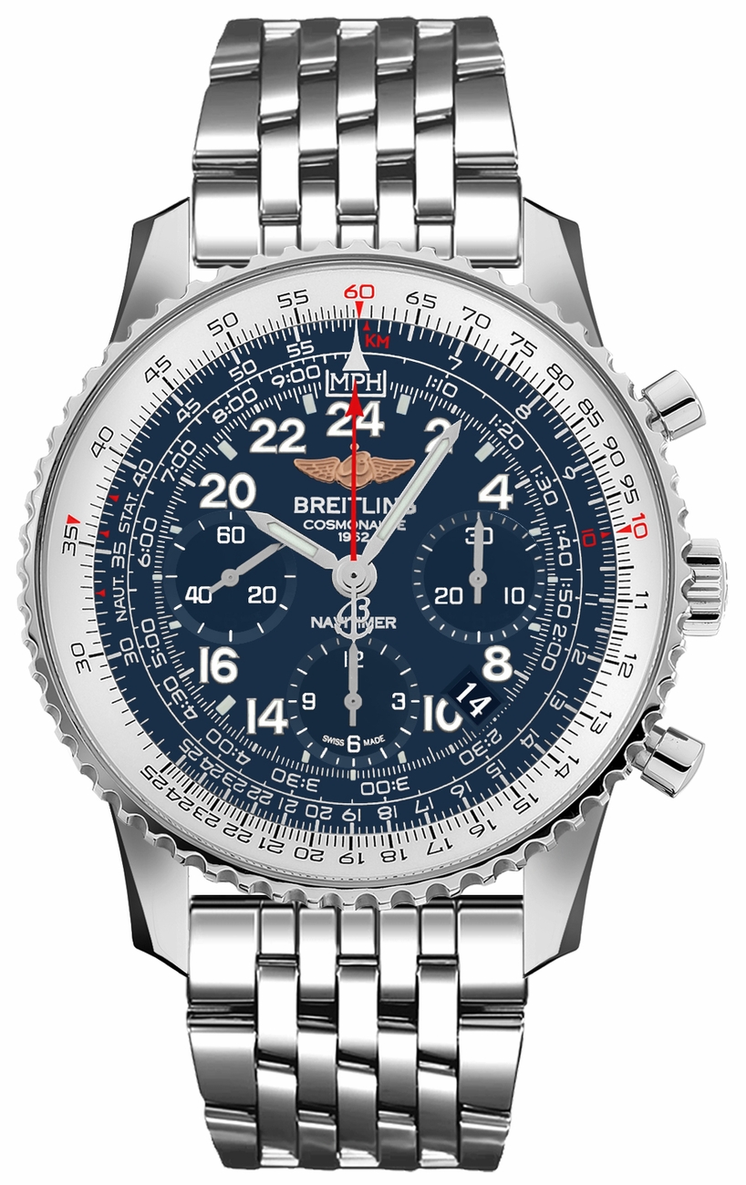 Breitling Navitimer Blue Mens Watch AB0210B4-C917-447A 