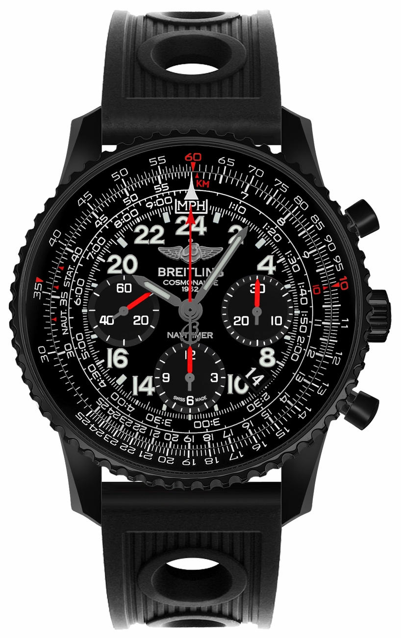 Breitling Navitimer Self Winding Automatic Black Mens Watch MB0210B6-BC79-200S 