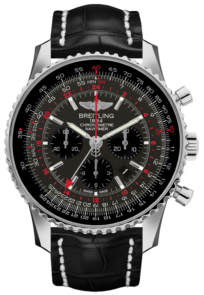Breitling Navitimer Self winding Automatic Grey Mens Watch AB04413A-F573-760P 