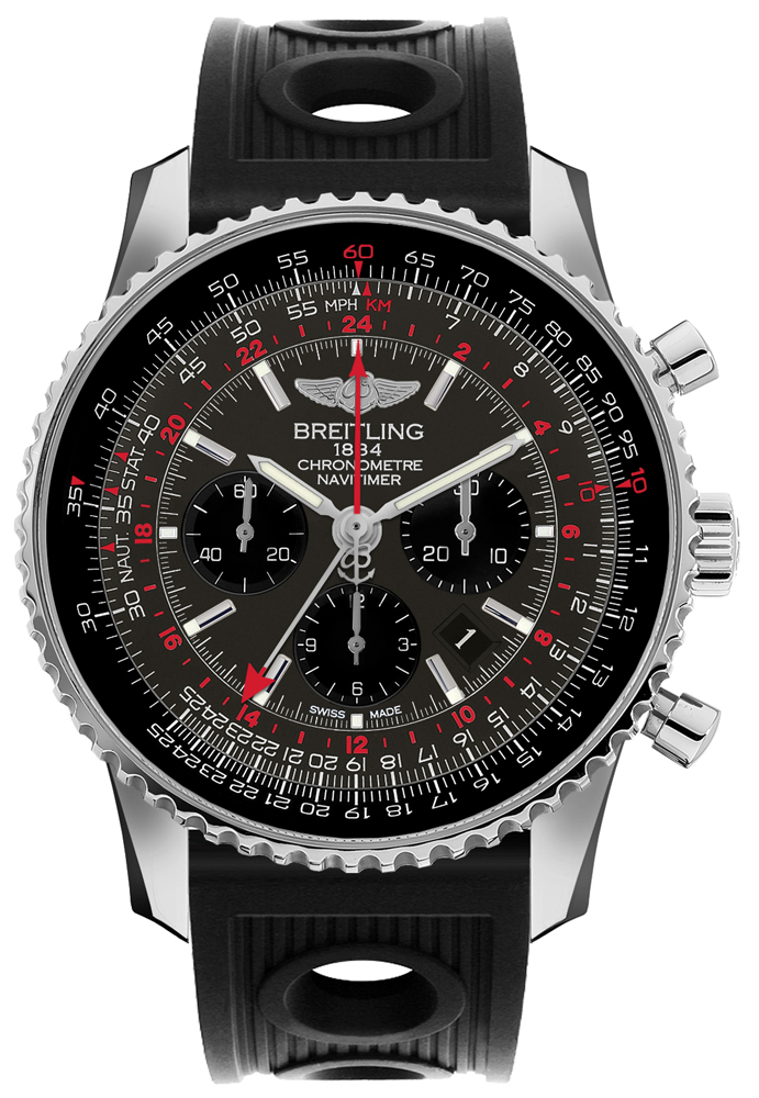 Breitling Navitimer Self winding Automatic Grey Mens Watch AB04413A-F573-201S 