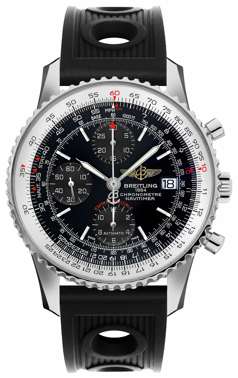 Breitling Navitimer Self winding Automatic Chronometer Black Mens Watch A1332412-BF27-200S 