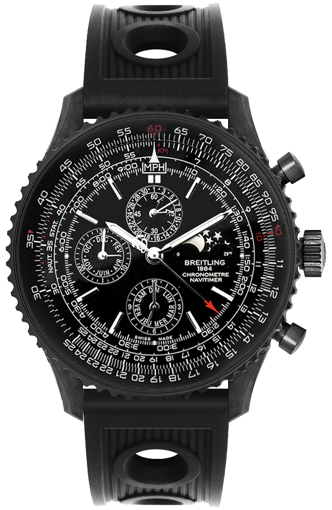 Breitling Navitimer Self winding Automatic Chronometer Black Mens Watch M1938022-BD20-201S 