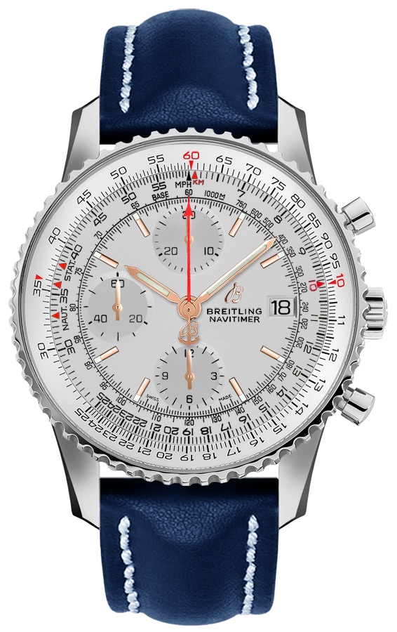 Breitling Navitimer Self winding Automatic Silver Mens Watch A1332412-G834-112X 