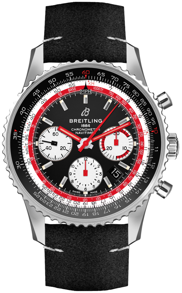 Breitling Navitimer Self winding Automatic Black Mens Watch AB01211B1B1X2 