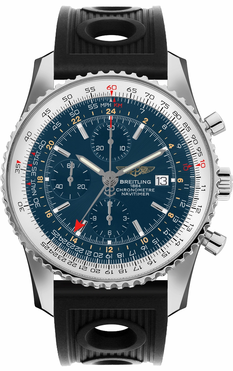 Breitling Navitimer Self winding Automatic Blue Mens Watch A2432212-C651-201S 
