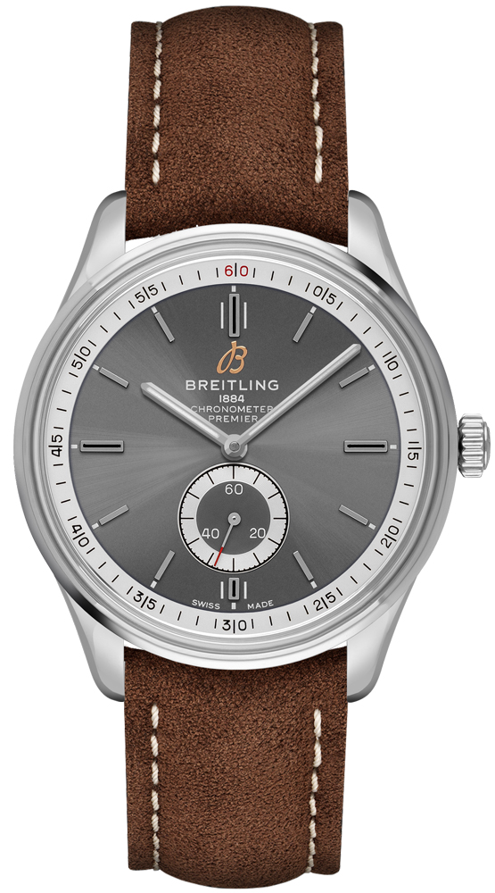 Breitling Premier Self winding Automatic Green Mens Watch A37340351B1X2 