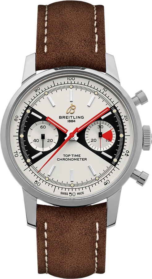 Breitling Premier Self winding Automatic Silver Mens Watch A23310121G1X1 