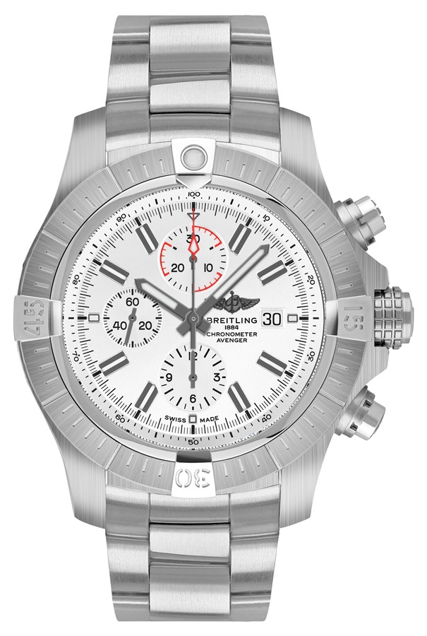 Breitling Super Avenger Chronograph 48 Men's Watch A133751A1A1A1 