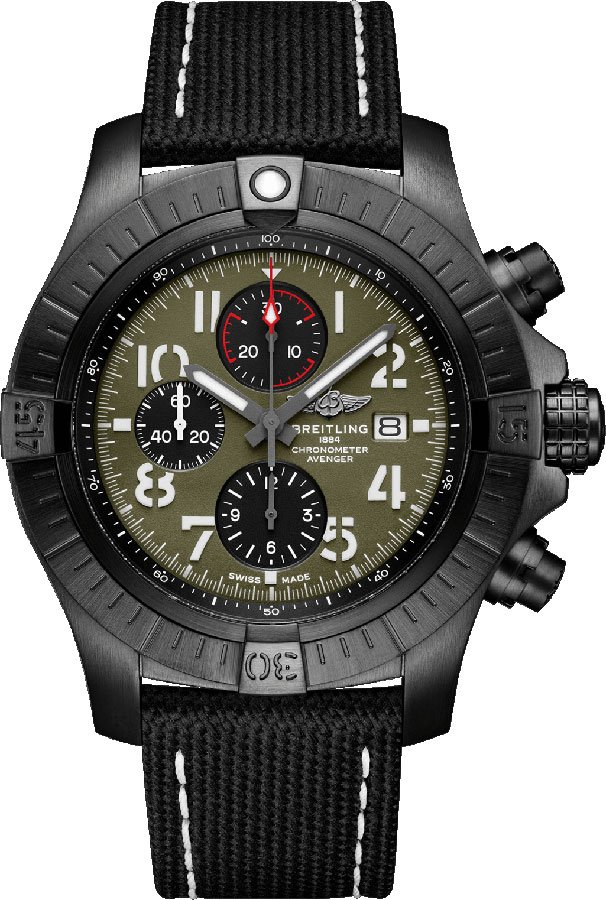 Breitling Super Avenger Chronograph 48 Men's Watch V133751A1L1X1 