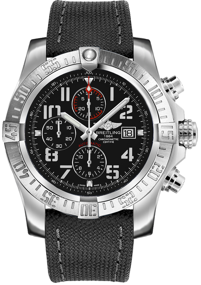 Breitling Avenger Self winding Automatic Black Mens Watch A1337111-BC28-100W 
