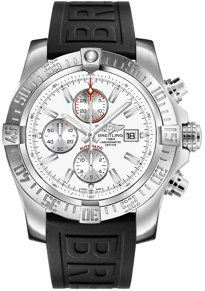 Breitling Avenger Self winding Automatic Silver Mens Watch A1337111-G779-155S 