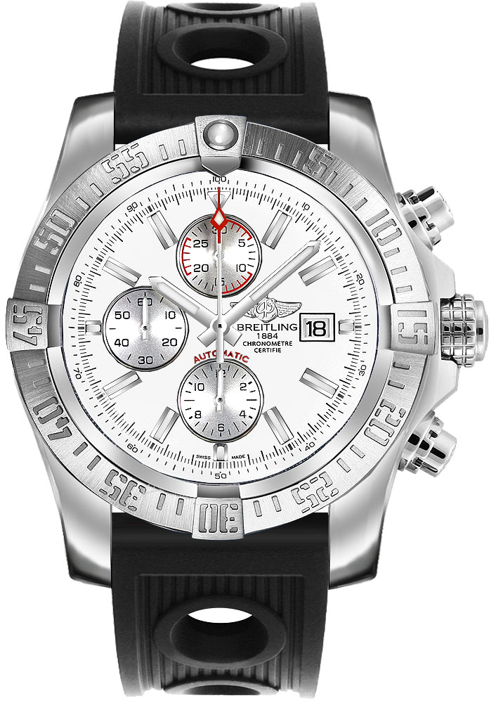 Breitling Avenger Self winding Automatic Silver Mens Watch A1337111-G779-201S 