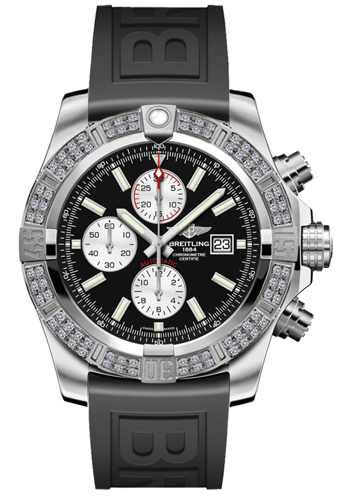 Breitling Avenger Self winding Automatic Chronometer Black Mens Watch A1337153-BC29-154S 
