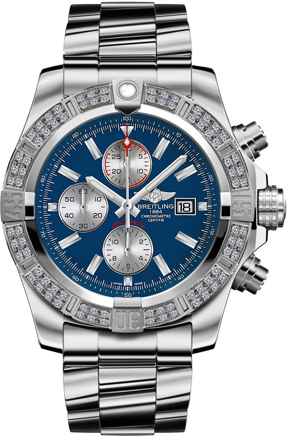 Breitling Avenger Self winding Automatic Chronometer Blue Mens Watch A1337153-C871-168A 