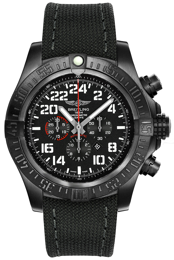 Breitling Avenger Self Winding Automatic Black Mens Watch M2233010-BC91-100W 