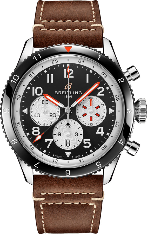 Breitling Navitimer Aviator 8 Self winding Automatic Black Mens Watch YB04451A1B1X1 