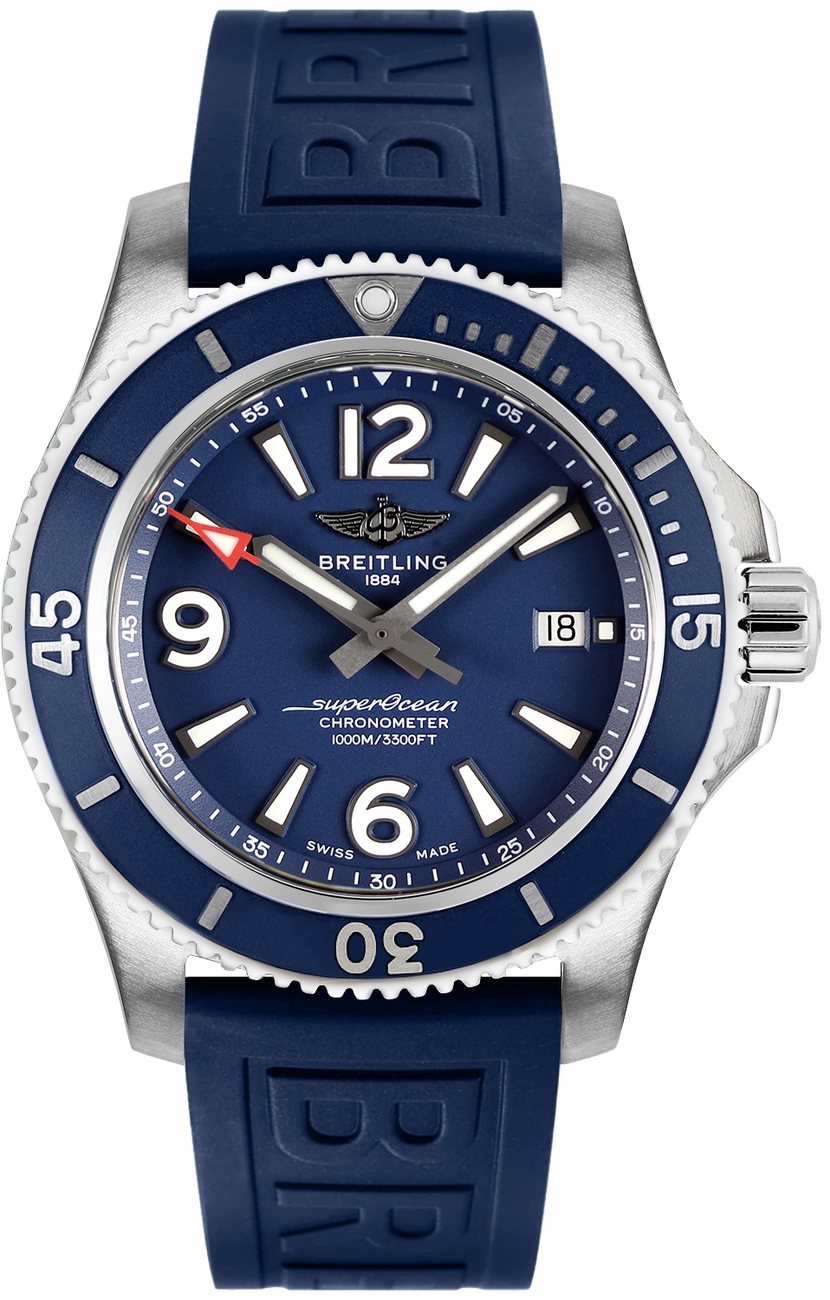 Breitling Superocean Self winding Automatic Blue Mens Watch A17367D81C1S1 
