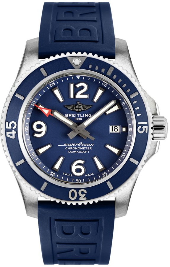 Breitling Superocean Self winding Automatic Blue Mens Watch A17367D81C1S2 