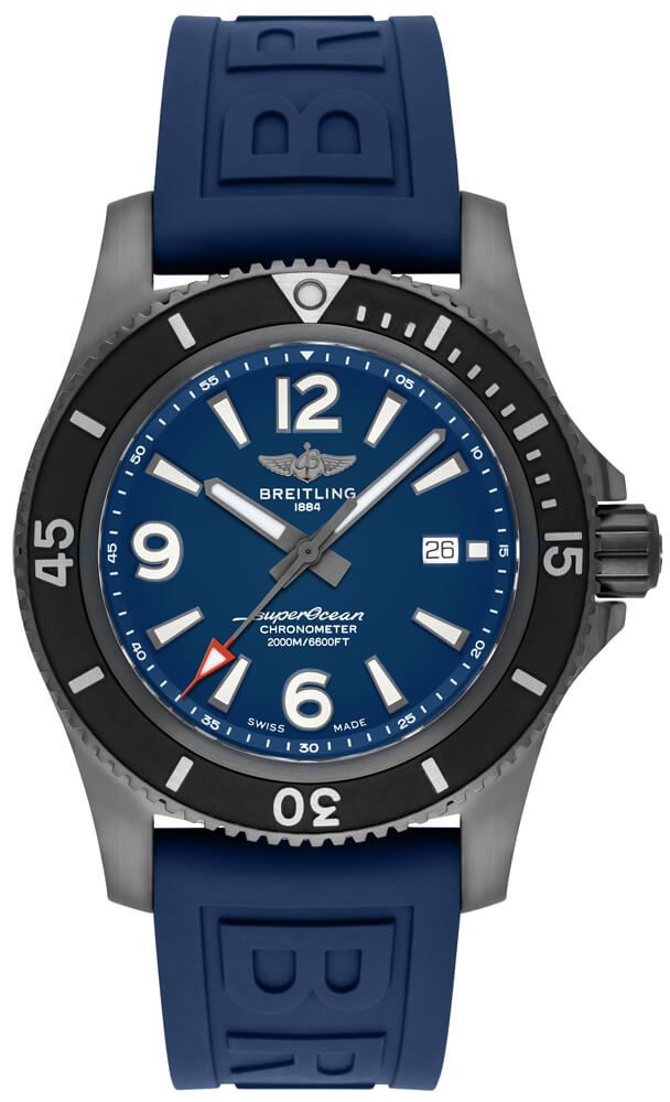 Breitling Superocean Automatic Black Steel Men's Watch M17368D71C1S2 
