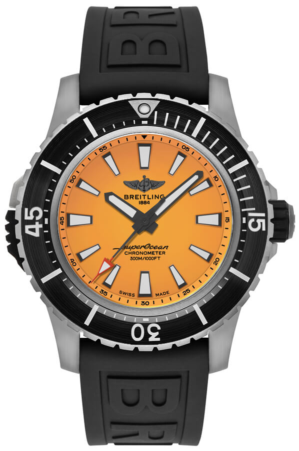 Breitling Superocean Self winding Automatic Yellow Mens Watch E17369241I1S1 