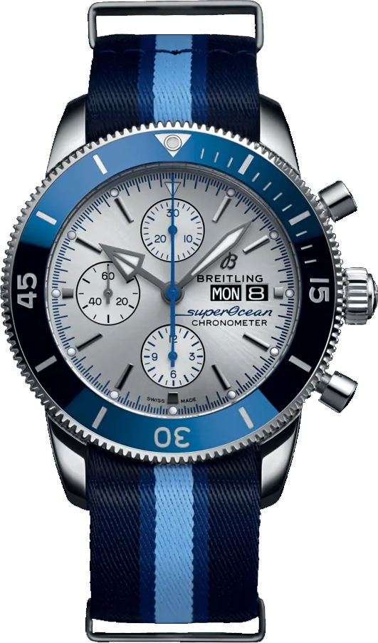 Breitling Superocean Heritage Self winding Automatic Silver Watch A133131A1G1W1 